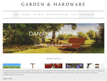 Tablet Screenshot of danriverfarms.com